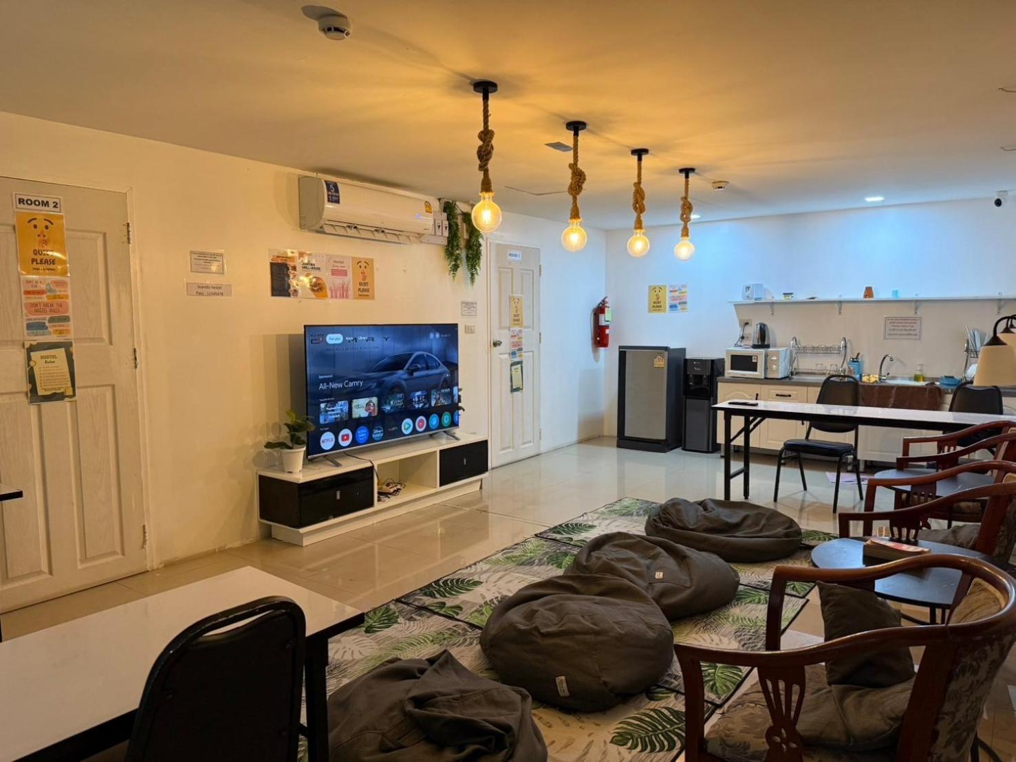 Scandia Beach Hostel Jomtien Beach Exterior foto